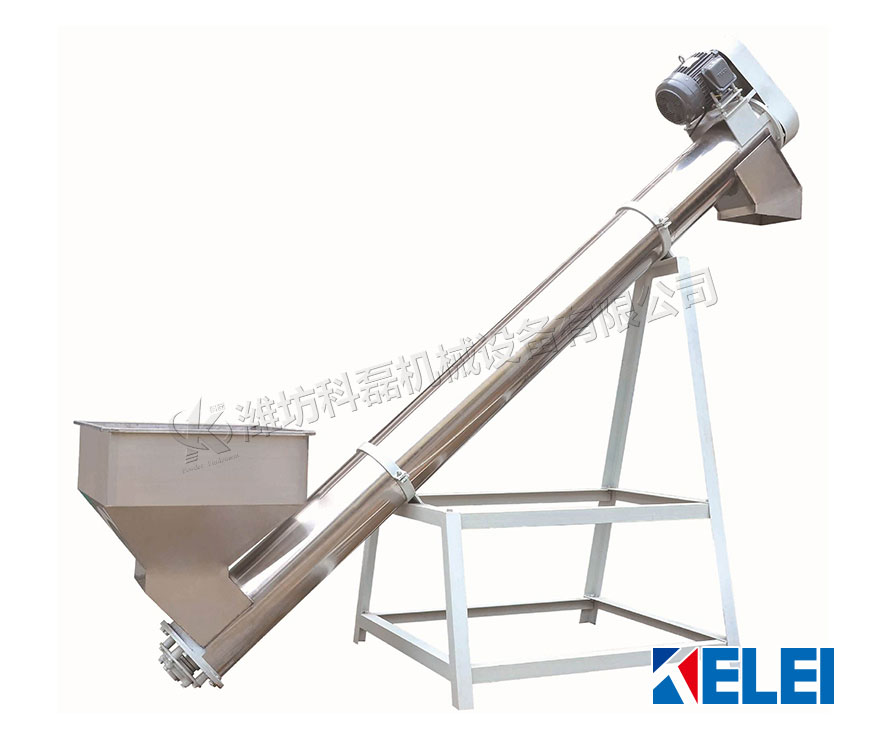 不(bu)鏽鋼螺(luó)旋絞龍(lóng)輸送設(shè)備