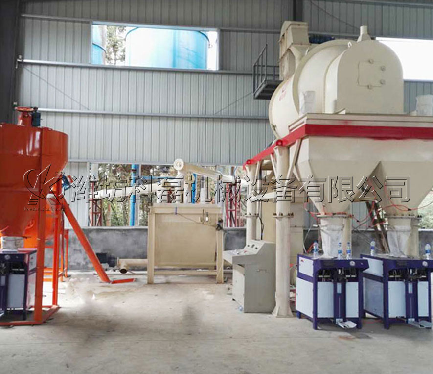 小型(xíng)幹粉砂漿設(shè)備使用案例(lì) 第1張