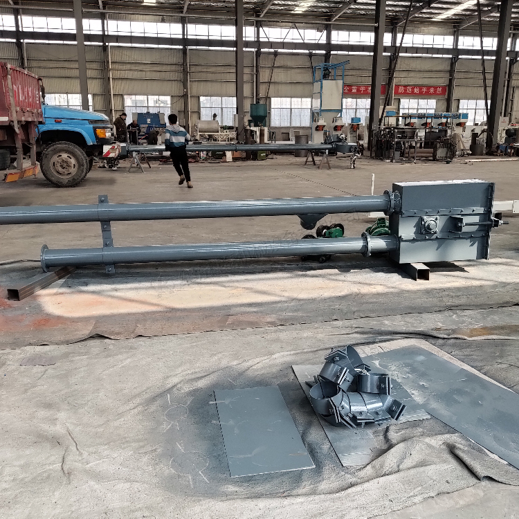 碳酸氫铵(an)密閉管鏈輸送(sòng)之路，無塵密封(feng)輸送設備，襄阳(yang)用裕橡胶制造(zao)有限公司碳酸(suān)氫铵管鏈輸送(sòng)機 第1張