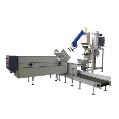 閥(fa)口袋機械手夾(jiá)袋上袋機 自動(dòng)上袋機 全自動(dong)包裝機 第1張