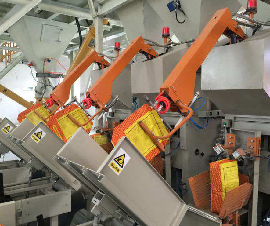 閥口自(zi)動上袋(dài)機 閥口(kou)袋上袋(dài)機