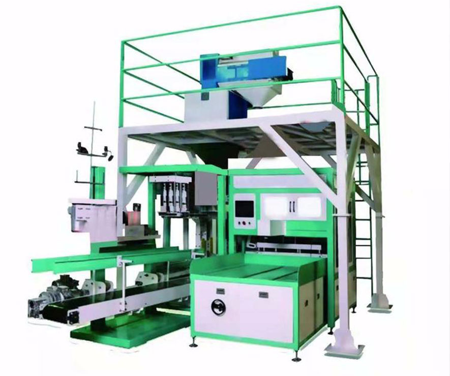 敞口(kǒu)袋全自動(dòng)上袋機