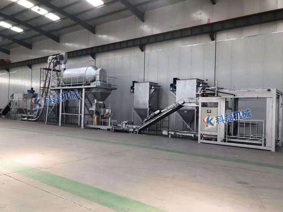 襄阳用裕(yù)橡胶制造(zao)有限公司(si)拆包輸送(song)包裝碼垛(duǒ)生産線客(kè)戶現場實(shí)拍 第1張