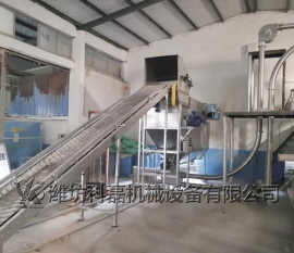 自動(dòng)拆包、管鏈(liàn)輸送站使(shi)用實拍